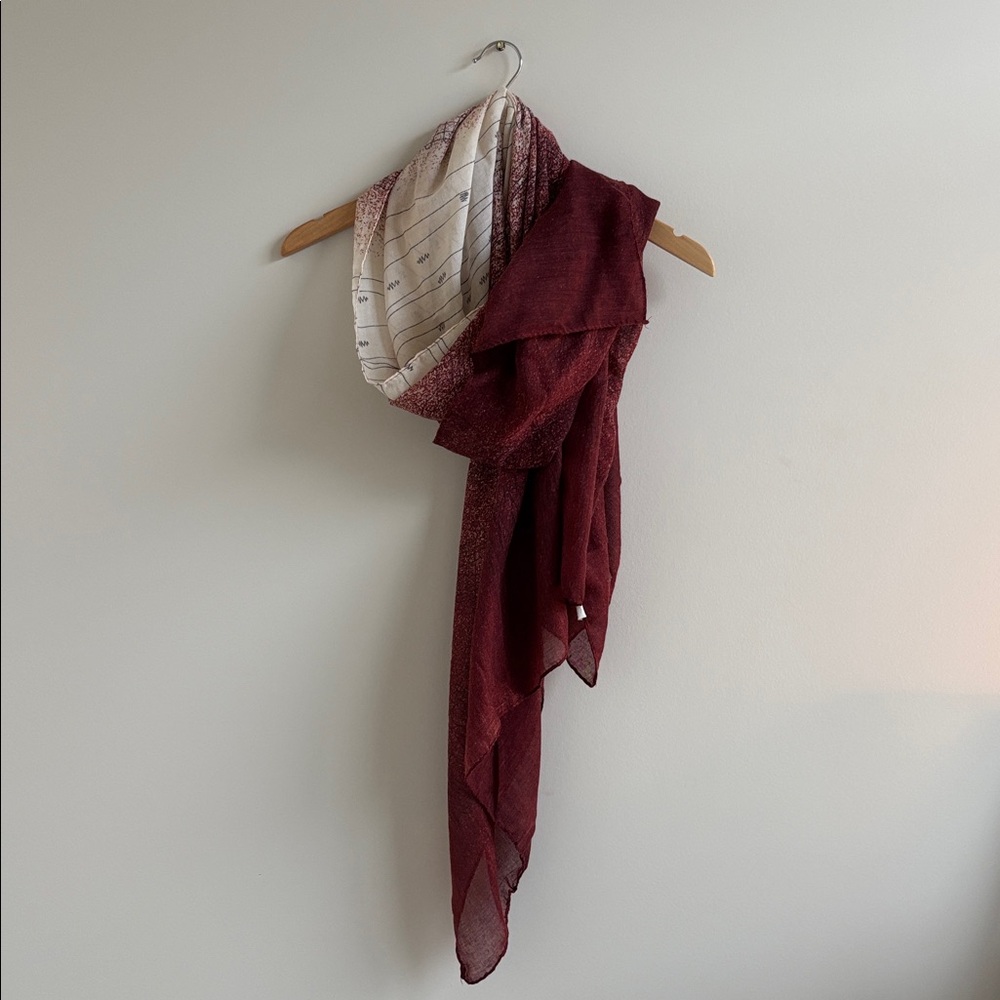 Soft Letter Scarf